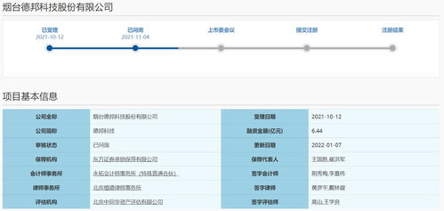 德邦科技科創(chuàng)板IPO首輪問詢解析 技術實力、對賭協(xié)議與經營風險成關注焦點